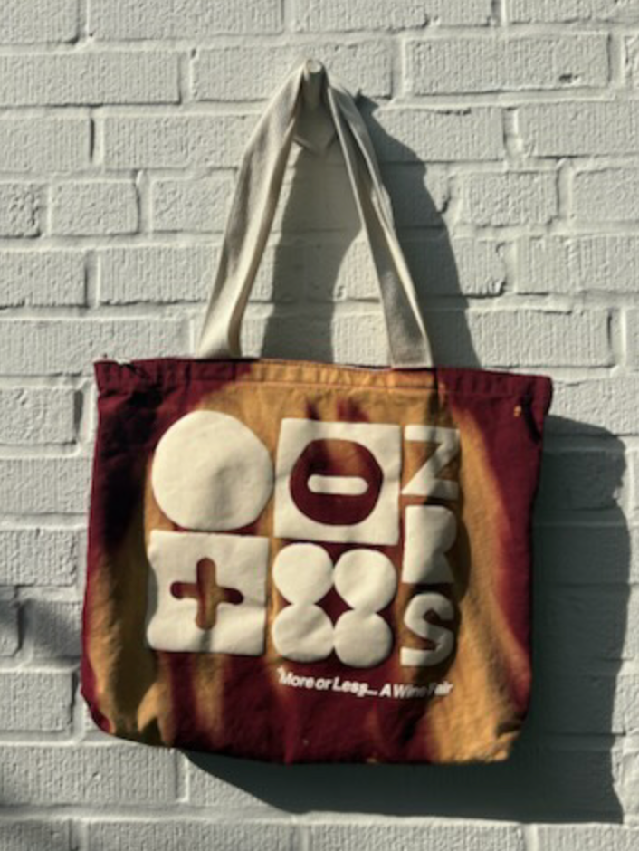 More or Less - TIE DYE TOTE